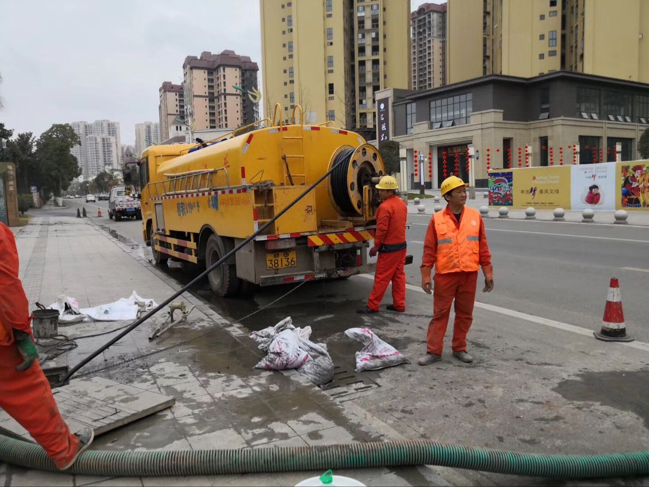 昭通排污管道清淤-管道清洗